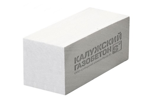 Газобетонные блоки Калужский D500 В3,5 625*250*500